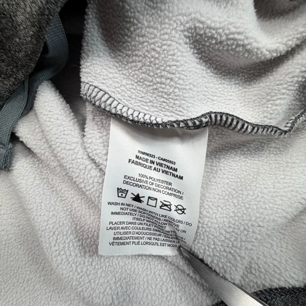 Nike Dri-FIT Girls Hoodie Grey Pink Colorblock Swoosh Pullover‎ Size M Medium